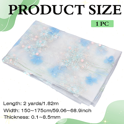 Polyester Mesh Fabric DIY-WH0622-578B-1