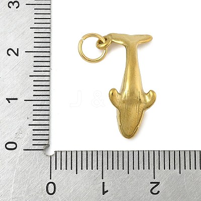 304 Stainless Steel Pendants STAS-P391-01F-G-1