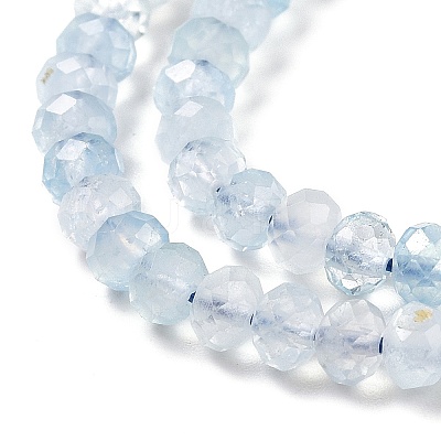 Natural Aquamarine Beads Strands G-E194-16-1
