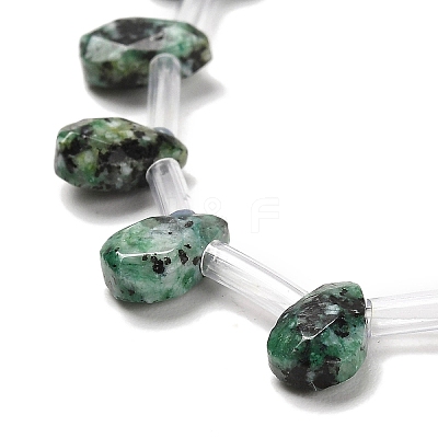 Dyed Natural African Turquoise(Jasper) Beads Strands G-Q167-A14-02-1
