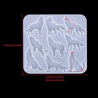 DIY Pendant Silicone Molds PW-WG73FD7-01-1