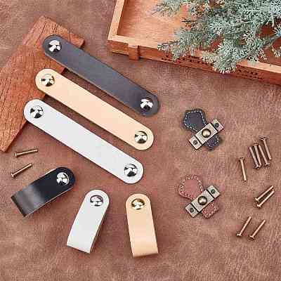 PU Leather Door Handles FIND-WH0052-51A-1