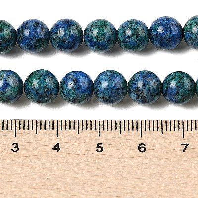 Natural Sesame Jasper/Kiwi Jasper Beads Strands G-L614-A01-01-1