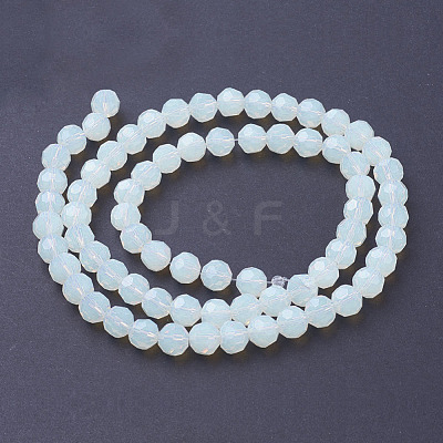 Opalite Beads Strands X-EGLA-J042-8mm-31-1