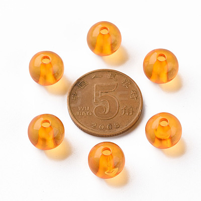 Transparent Acrylic Beads MACR-S370-A10mm-724-1