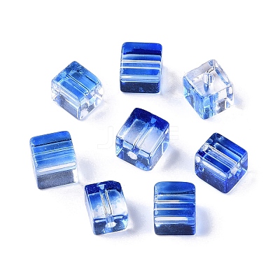 Baking Paint Transparent Glass Beads X1-DGLA-N005-01A-02-1