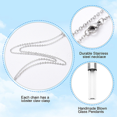 64Pcs DIY Necklaces Making Kit DIY-SC0017-12-1