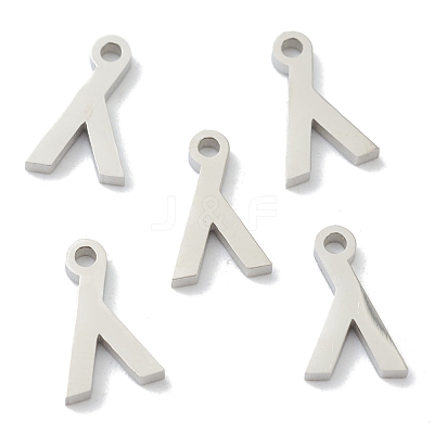 Non-Tarnish 304 Stainless Steel Charms STAS-G244-01L-1