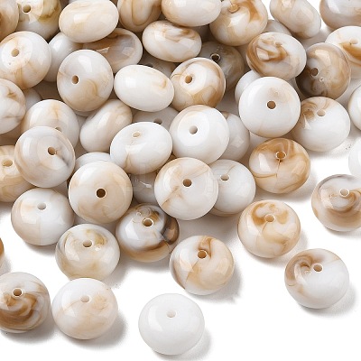 Two Tone Acrylic Beads AC-CBABA33-01O-1