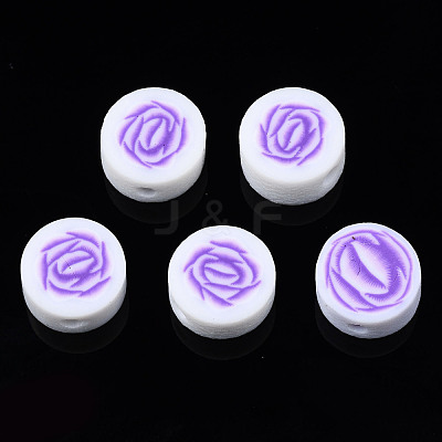Handmade Polymer Clay Beads CLAY-N008-041E-1