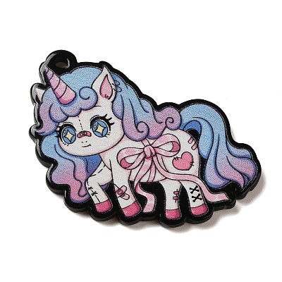Halloween Acrylic Pendants OACR-O007-08C-1