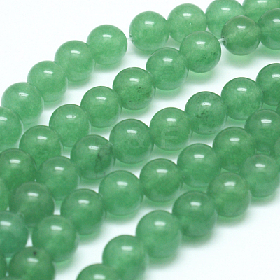 Natural Malaysia Jade Bead Strands G-F342-04-4mm-1
