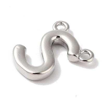 Rack Plating Brass Pendants KK-L216-003P-S-1