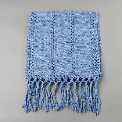 Cotton and Linen Table Runner for Dining Table AJEW-WH20059-34B-01-1