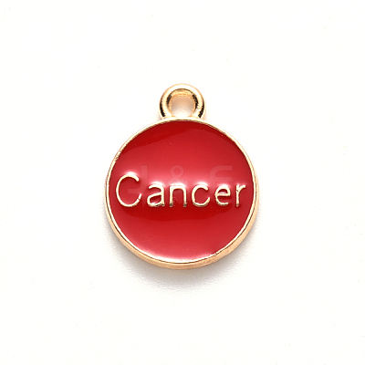 Alloy Enamel Pendants ENAM-S124-01A-07D-1