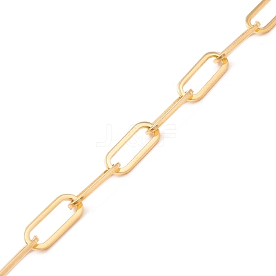 Ion Plating(IP) 304 Stainless Steel Paperclip Chains CHS-F017-02B-G-1