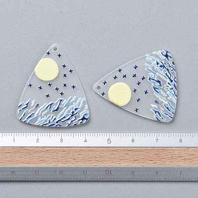 Acrylic Pendants KY-I007-38-1