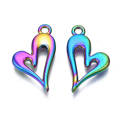 Rainbow Color Alloy Pendants LS-PALLOY-N156-181-NR-1