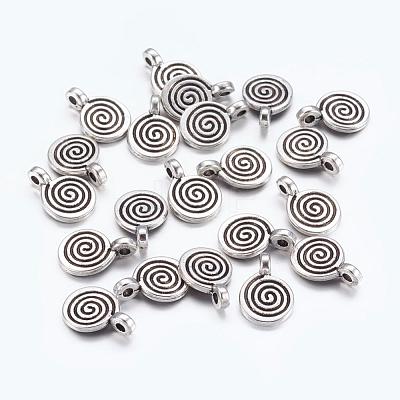 Tibetan Style Alloy Charms X-LF0339Y-1