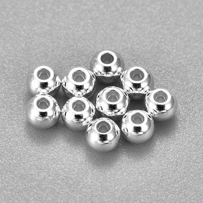 304 Stainless Steel Beads STAS-H400-3mm-45S-1