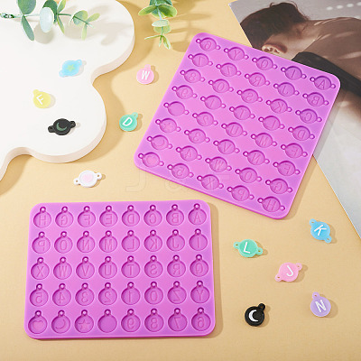 2Pcs 2 Styles Resin Molds CRES-TA0001-67-1