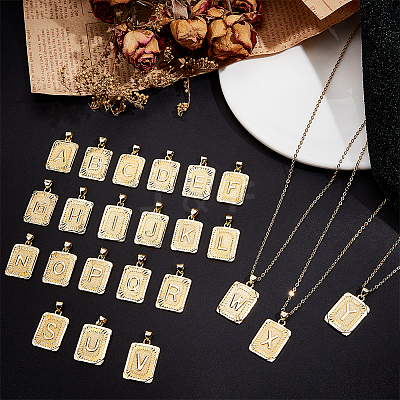 1Pc Brass Pendants NJEW-BBC0001-18O-1