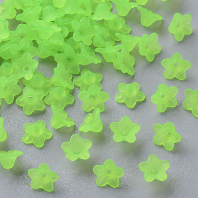 Transparent Acrylic Beads PL554-14-1