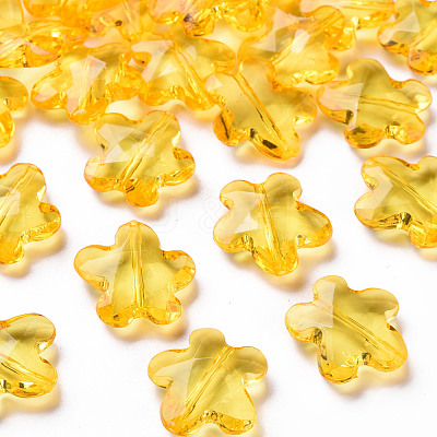 Transparent Acrylic Beads TACR-S154-32B-81-1