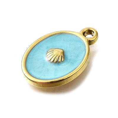 304 Stainless Steel Pendants STAS-A114-04G-03-1