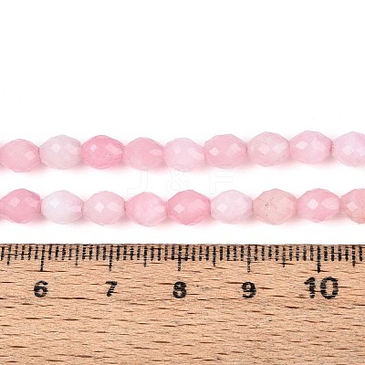 Natural Dyed White Jade Beads Strands G-T142-89G-1
