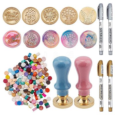 DIY Wax Seal Stamp Kits DIY-CP0002-61-1