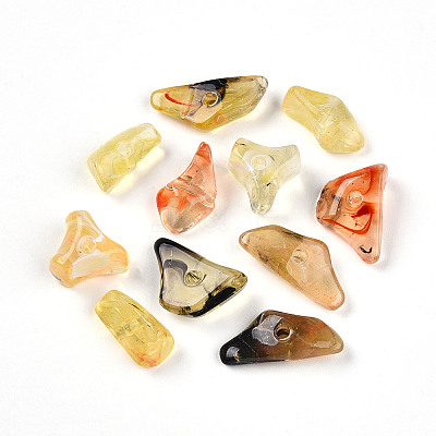 Transparent Acrylic Beads TACR-T028-37H-1