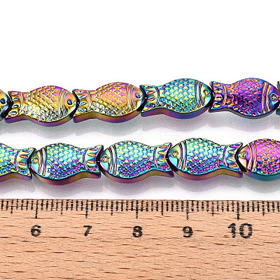 Electroplate Glass Beads Strands EGLA-T025-03D-1