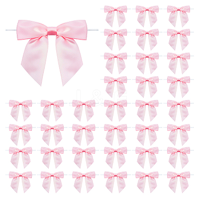36Pcs Polyester Packaging Ribbon Bowknot AJEW-ME0003-02C-1