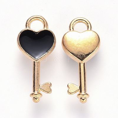 Alloy Enamel Pendants X-ENAM-S121-057-1