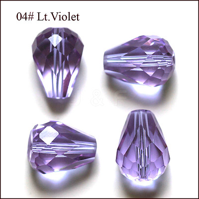 Imitation Austrian Crystal Beads SWAR-F062-8x6mm-04-1