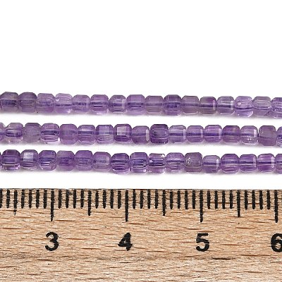 Natural Amethyst Beads Strands G-P457-B01-56-1