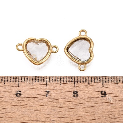 304 Stainless Steel Glass Connector Charms STAS-Q119-02G-01-1