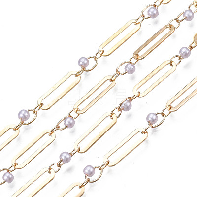 Brass Paperclip Chains CHC-N018-092-1