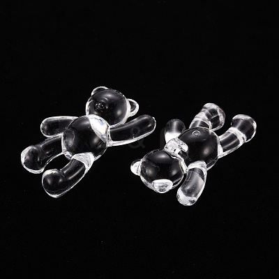 Transparent Acrylic Beads X-MACR-S373-01B-205-1