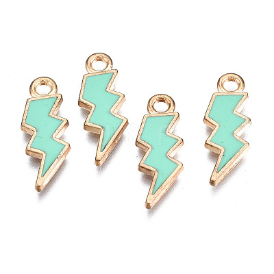Alloy Enamel Pendants ENAM-N054-025K-1