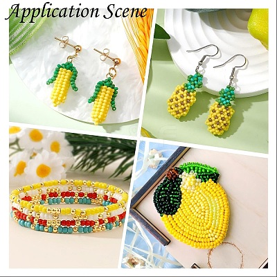 6/0 Glass Seed Beads SEED-J014-F6-42-1