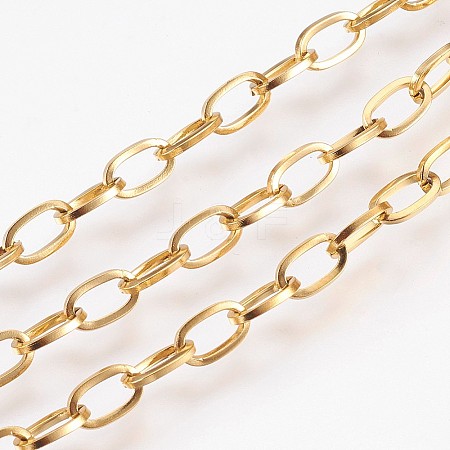 304 Stainless Steel Cable Chains STAS-P200-27G-A-1