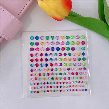 Acrylic Laser Diamond Self-Adhesive Stickers PW-WG36008-05-1