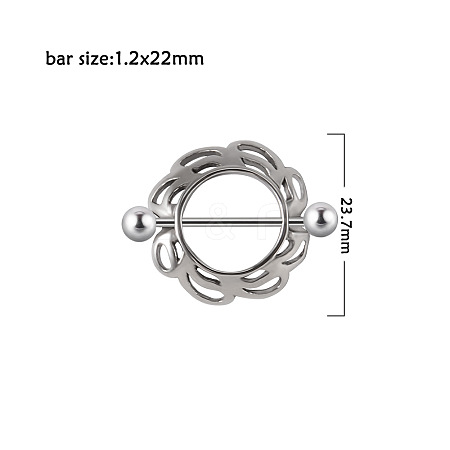 304 Stainless Steel Nipple Shield WG66F66-10-1