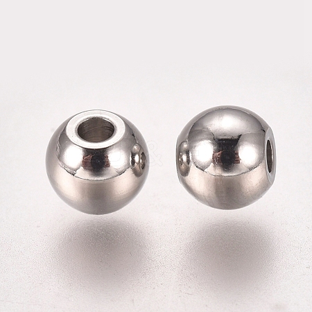 201 Stainless Steel Spacer Beads STAS-I137-01J-P-1