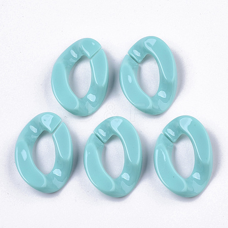 Opaque Acrylic Linking Rings OACR-S036-001B-G01-1