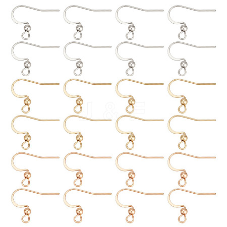 150Pcs 3 Styles Stainless Steel French Earring Hooks STAS-ME0002-42-1