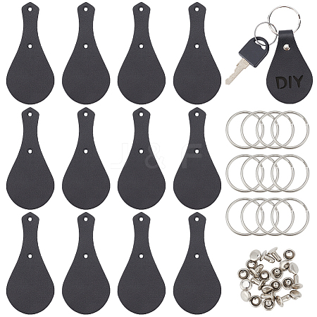 DIY Keychain Making Kits DIY-OC0013-16C-1
