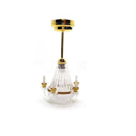 Alloy and Plastic Desk Lamp Miniature Ornaments PW-WGDAEC4-02-1